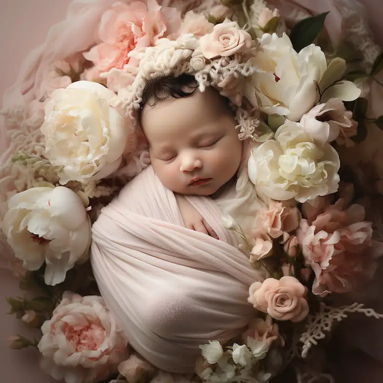 How to Wrap a Newborn for Photography 4
